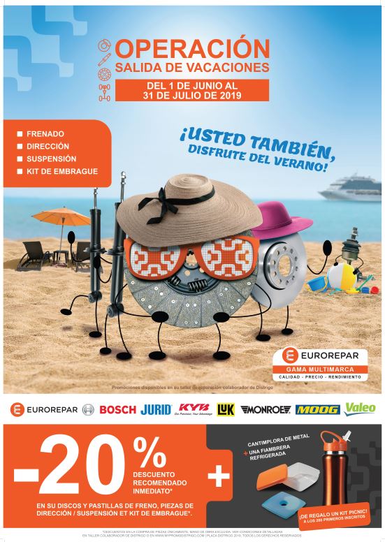 DISTRIGO  lanza la promoción ‘OPERACIÓN SALIDA DE VACACIONES’